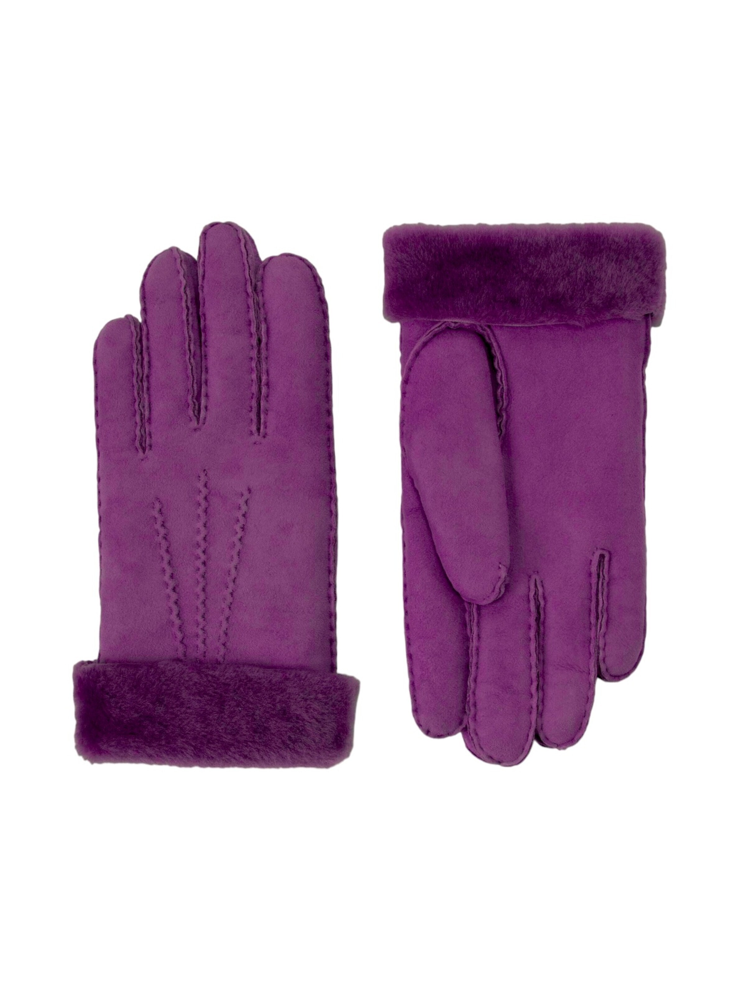 KESSLER Full Finger Gloves in Pink