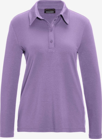 Goldner Shirt in Lila: voorkant