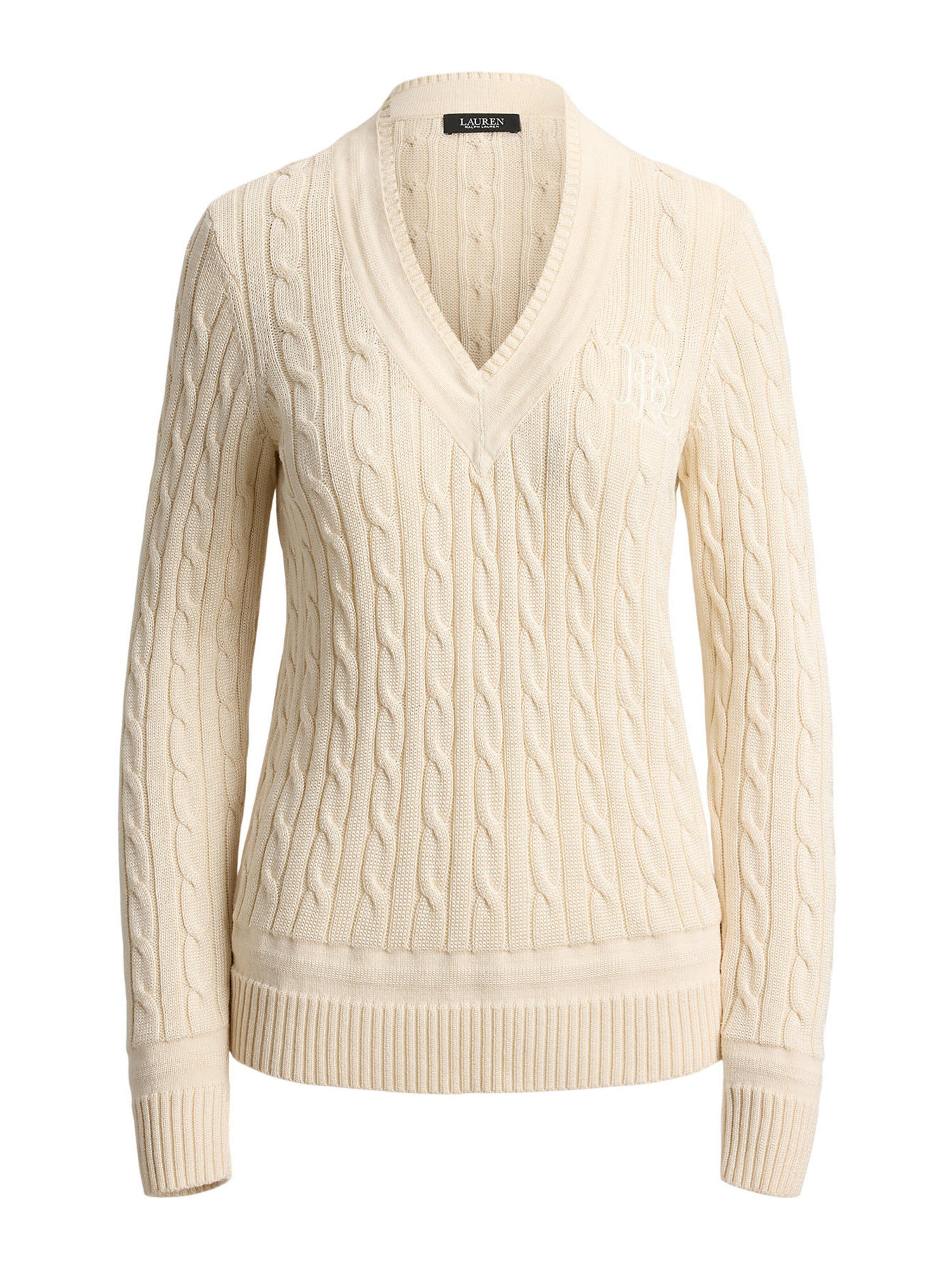 Lauren Ralph Lauren Pullover 'MEREN' in Beige: Vorderseite