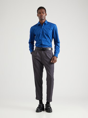 HUGO Slim Fit Hemd 'Jenno' in Blau