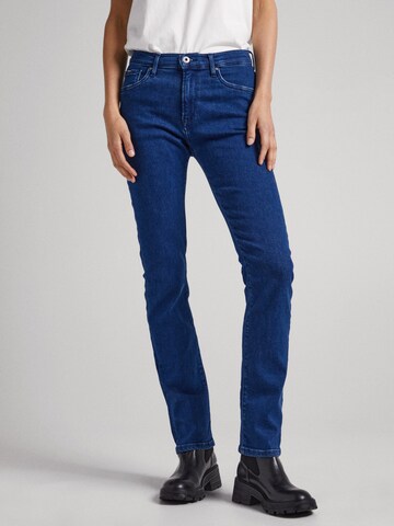 Pepe Jeans Slimfit Jeans 'Grace' in Blauw: voorkant