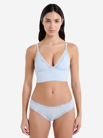 ETAM Triangle Bra 'Pure' in Blue: front