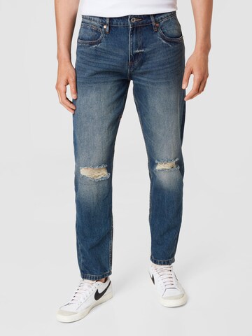 Regular Jeans de la BURTON MENSWEAR LONDON pe albastru: față