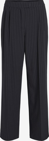 VILA Loose fit Pleat-front trousers 'Tipa' in Blue: front