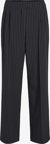 VILA Loose fit Pleat-Front Pants 'Tipa' in Blue: front