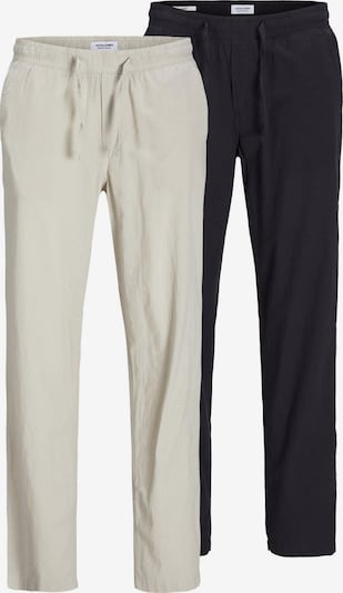 JACK & JONES Pantalon en noir / blanc, Vue avec produit