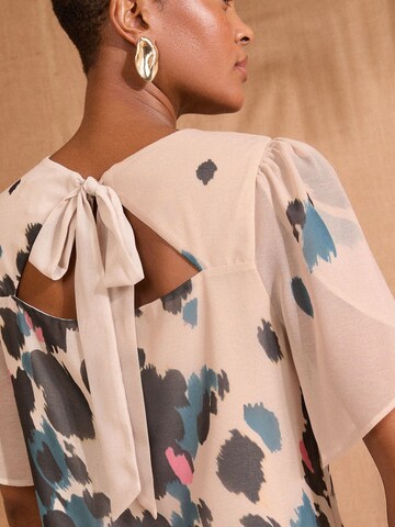 love & roses Bluse in Beige