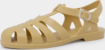 IGOR - Sapato de praia/banho em amarelo: frente