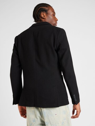 SELECTED HOMME - Ajuste regular Chaqueta saco 'OBAN' en negro