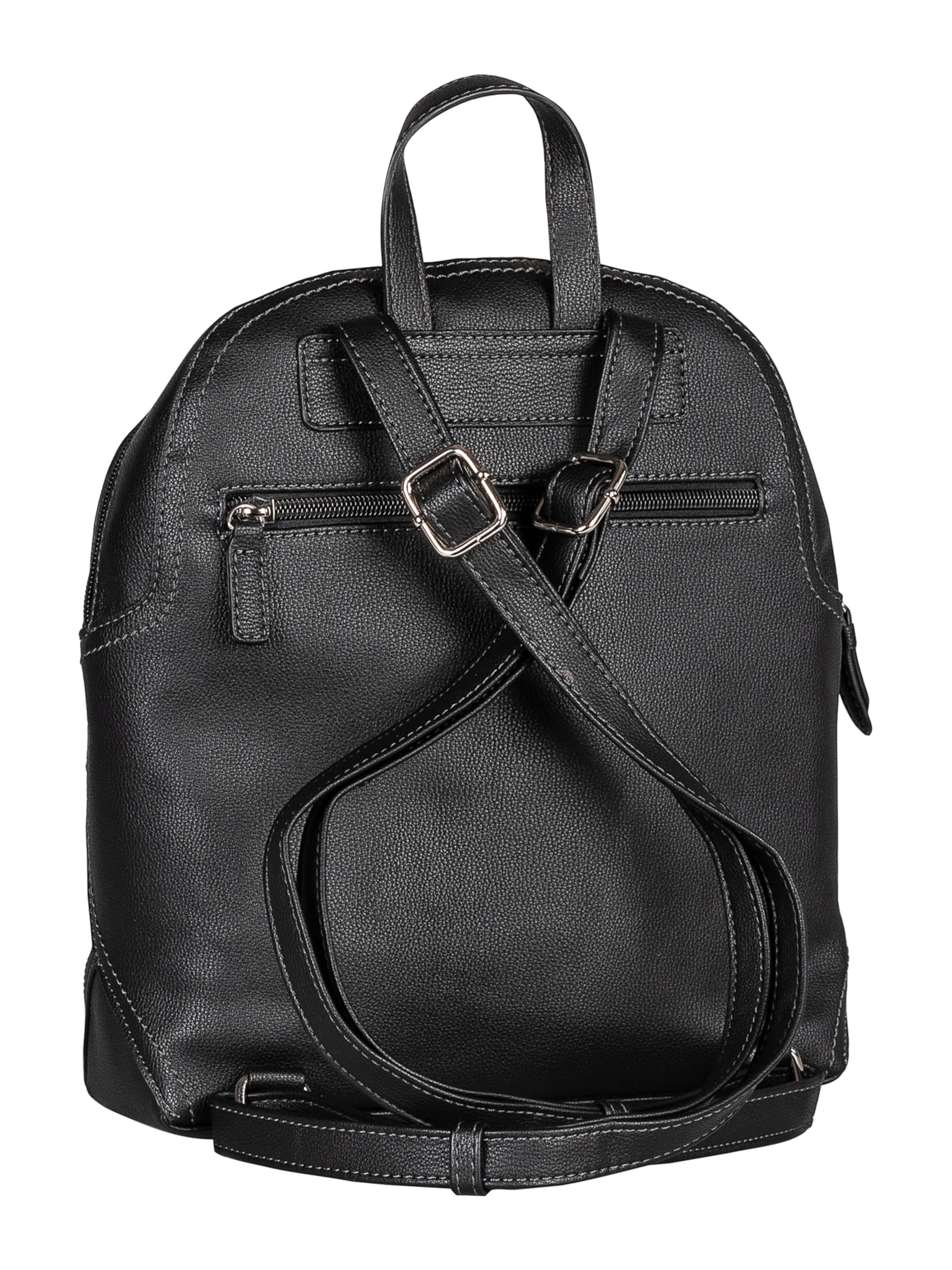 TOM TAILOR - Mochila 'Joel' en negro