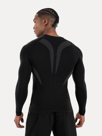 Smilodox Compression Longsleeve Carnos in Schwarz