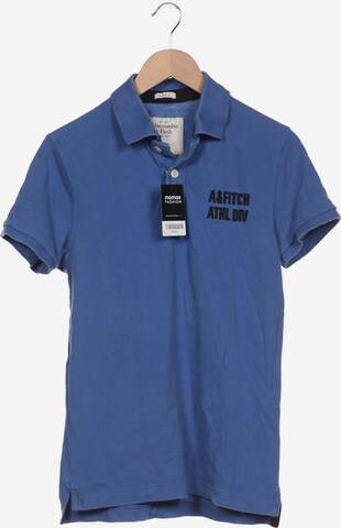 Abercrombie & Fitch Poloshirt M in Blau: predná strana