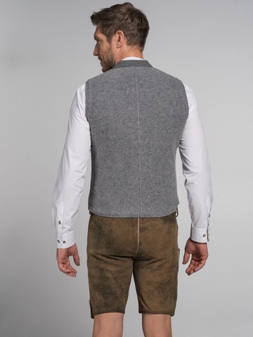 SPIETH & WENSKY Traditional Vest 'FCB - Tarock' in Grey