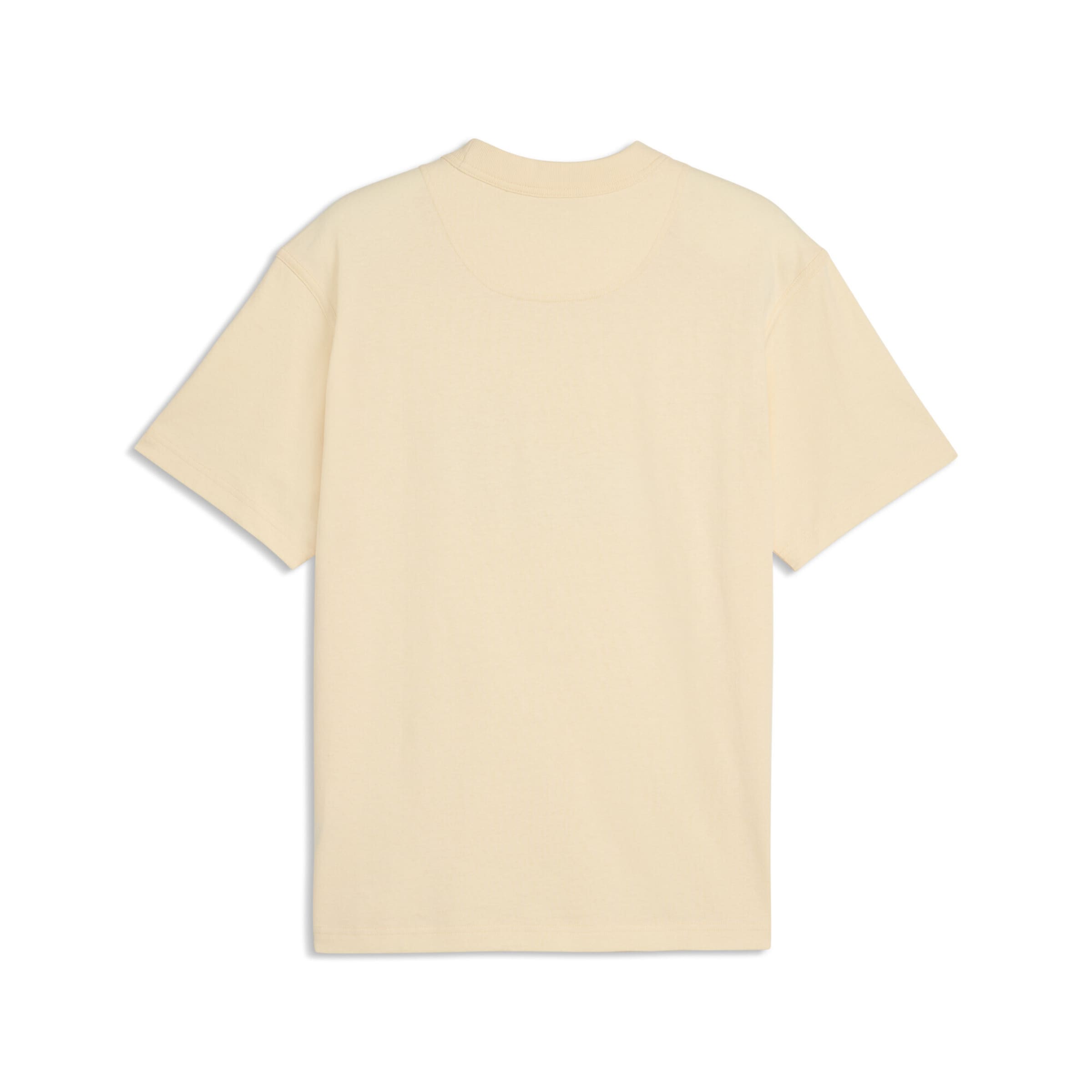 PUMA T-Shirt 'Essentials Elevated No.1' in Gelb