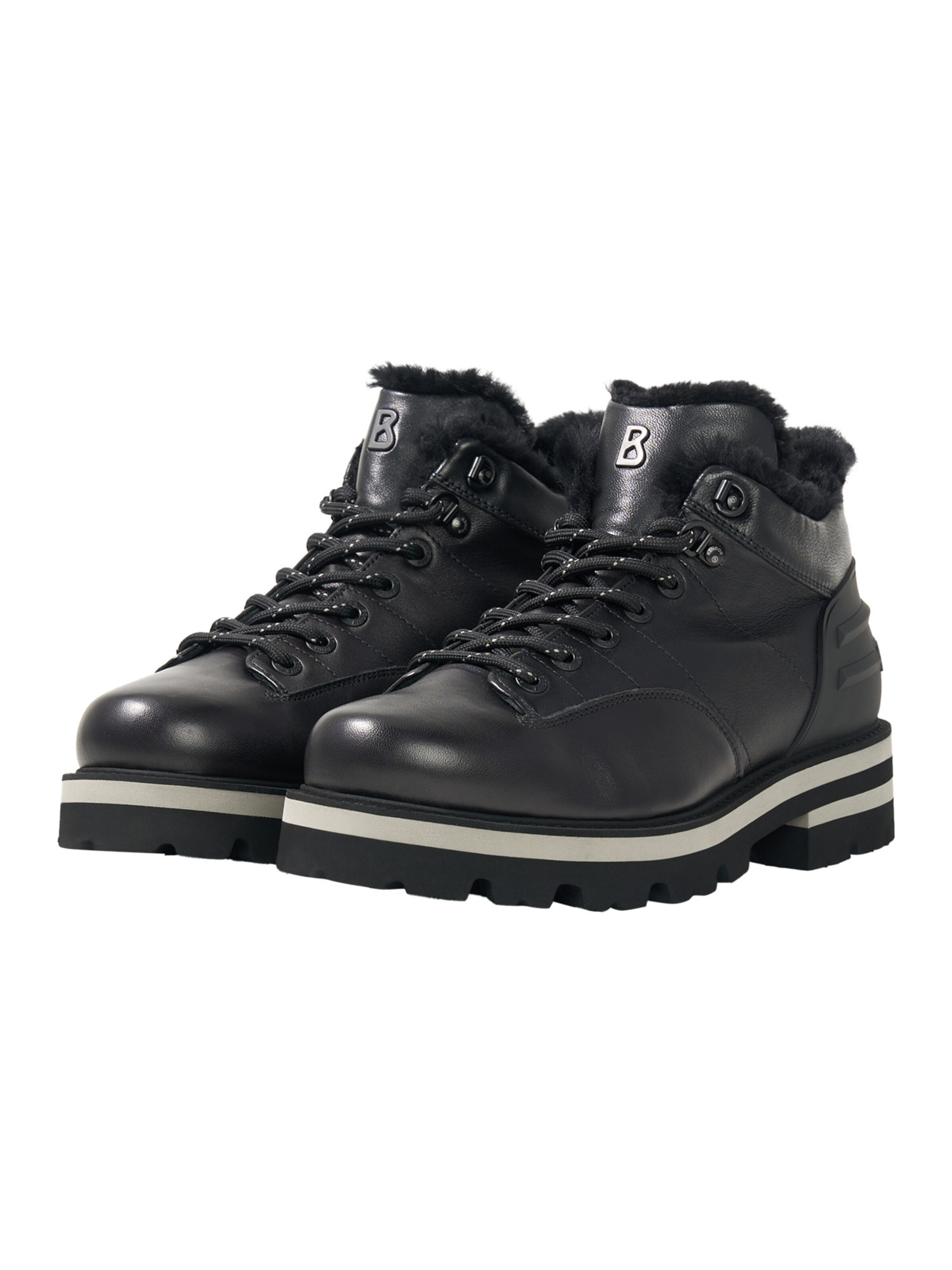 BOGNER Lace-up boot 'Courchevel ' in Black