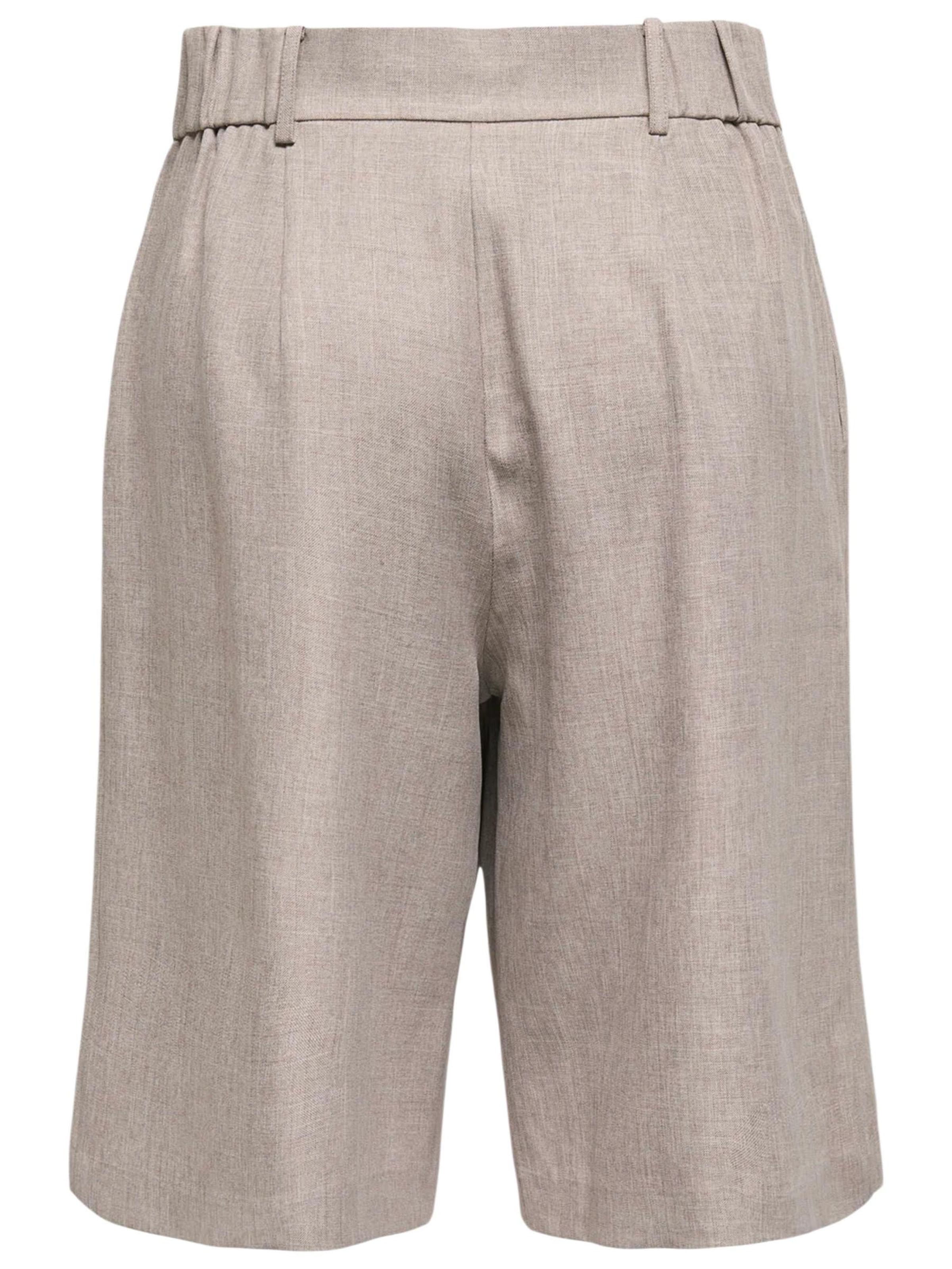 ONLY - Pierna ancha Pantalón plisado 'Onllinda ' en gris