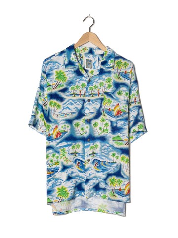 Ocean Current Button Up Shirt in XL in Mixed colors: front