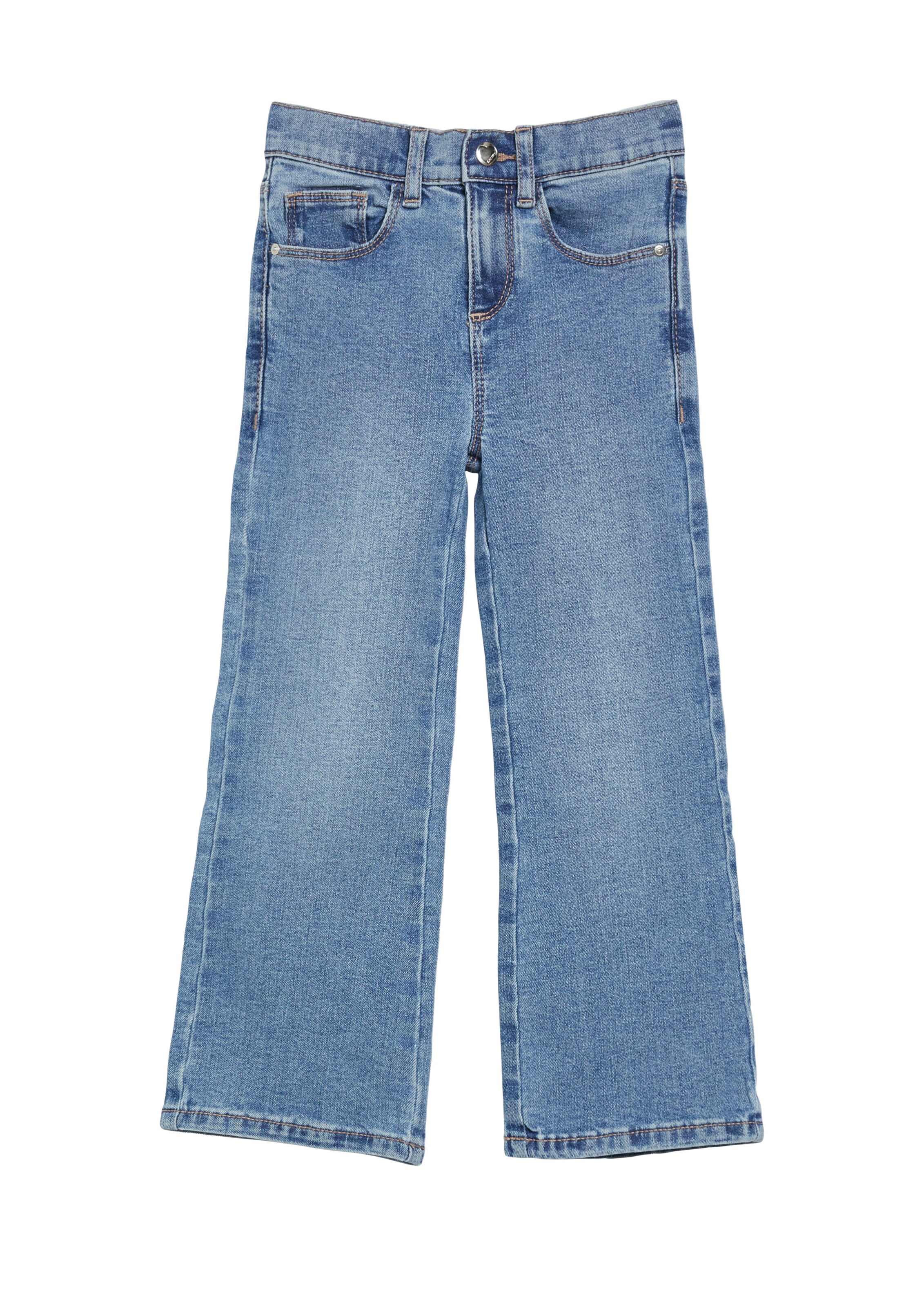 s.Oliver Wide leg Jeans in Blue: front