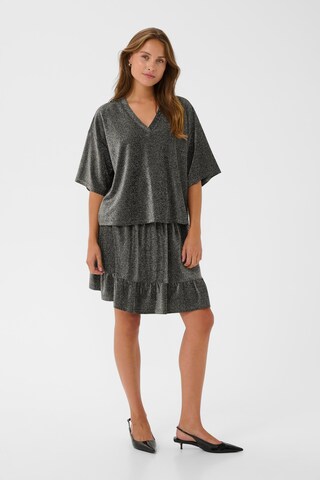 Kaffe Shirt 'Arita' in Silver