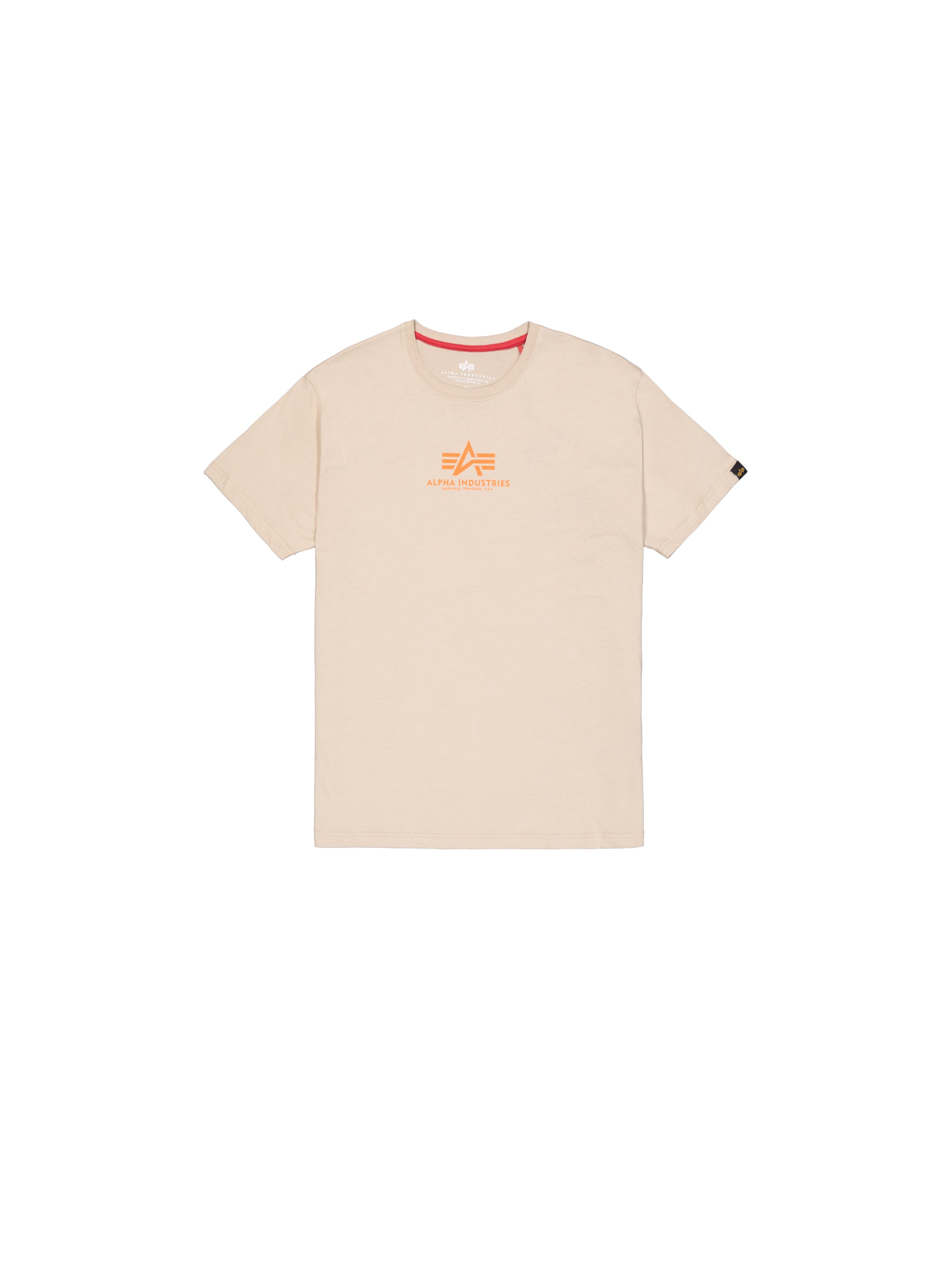 ALPHA INDUSTRIES Koszulka w kolorze beżowy: przód