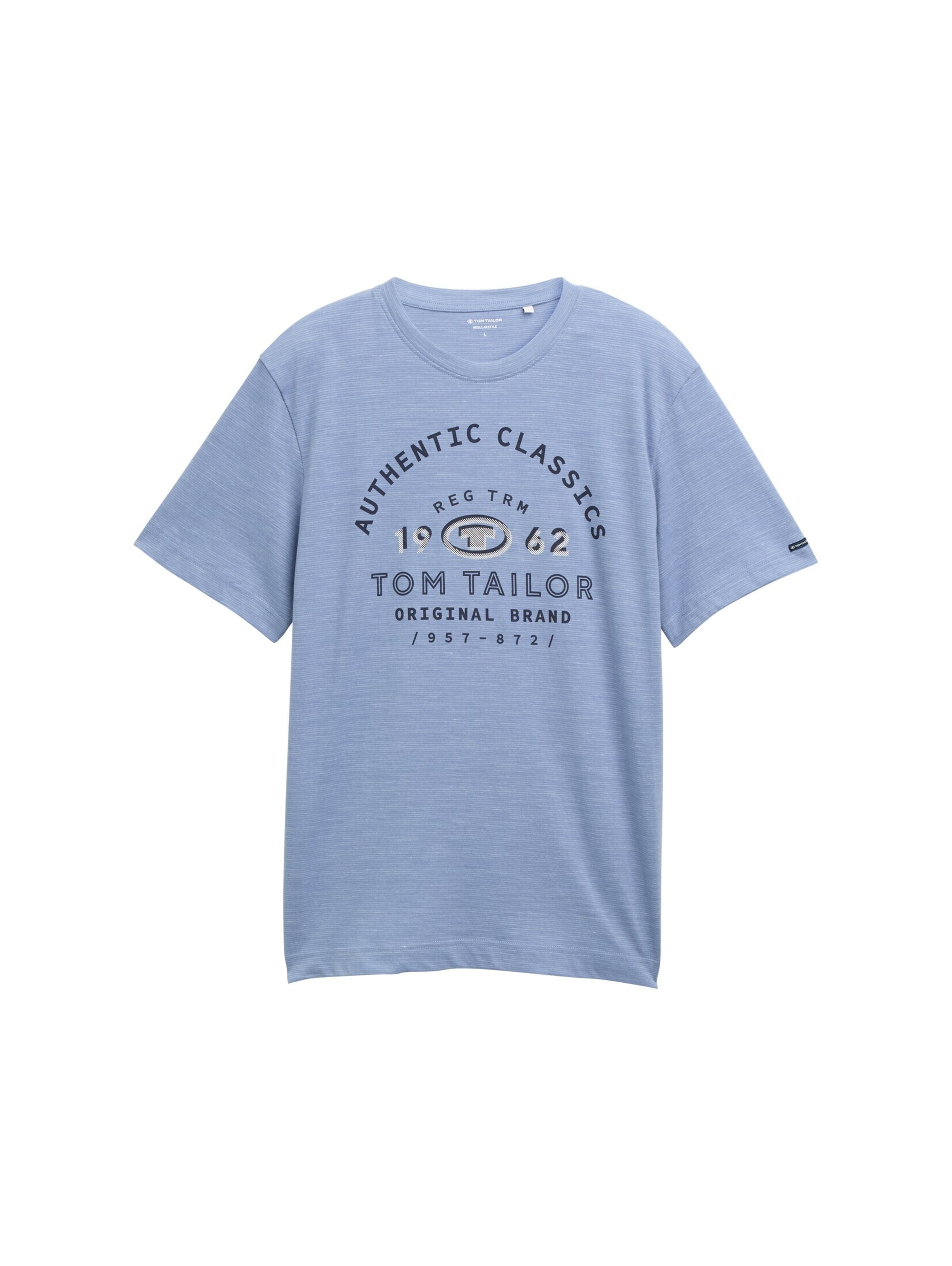 TOM TAILOR T-Shirt in Blau: Vorderseite