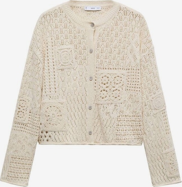 MANGO Strickjacke 'Cambodya' in Beige: predná strana