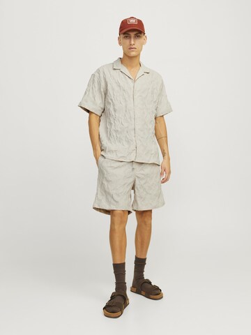 JACK & JONES Regular fit Overhemd in Grijs