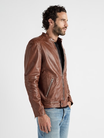 Veste mi-saison JCC en marron