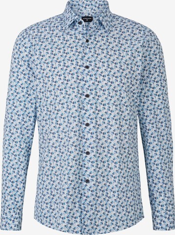 STRELLSON Slim fit Button Up Shirt in Blue: front