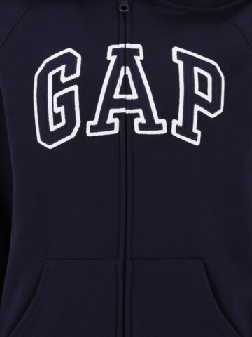 Gap Tall Кофта на молнии в Синий