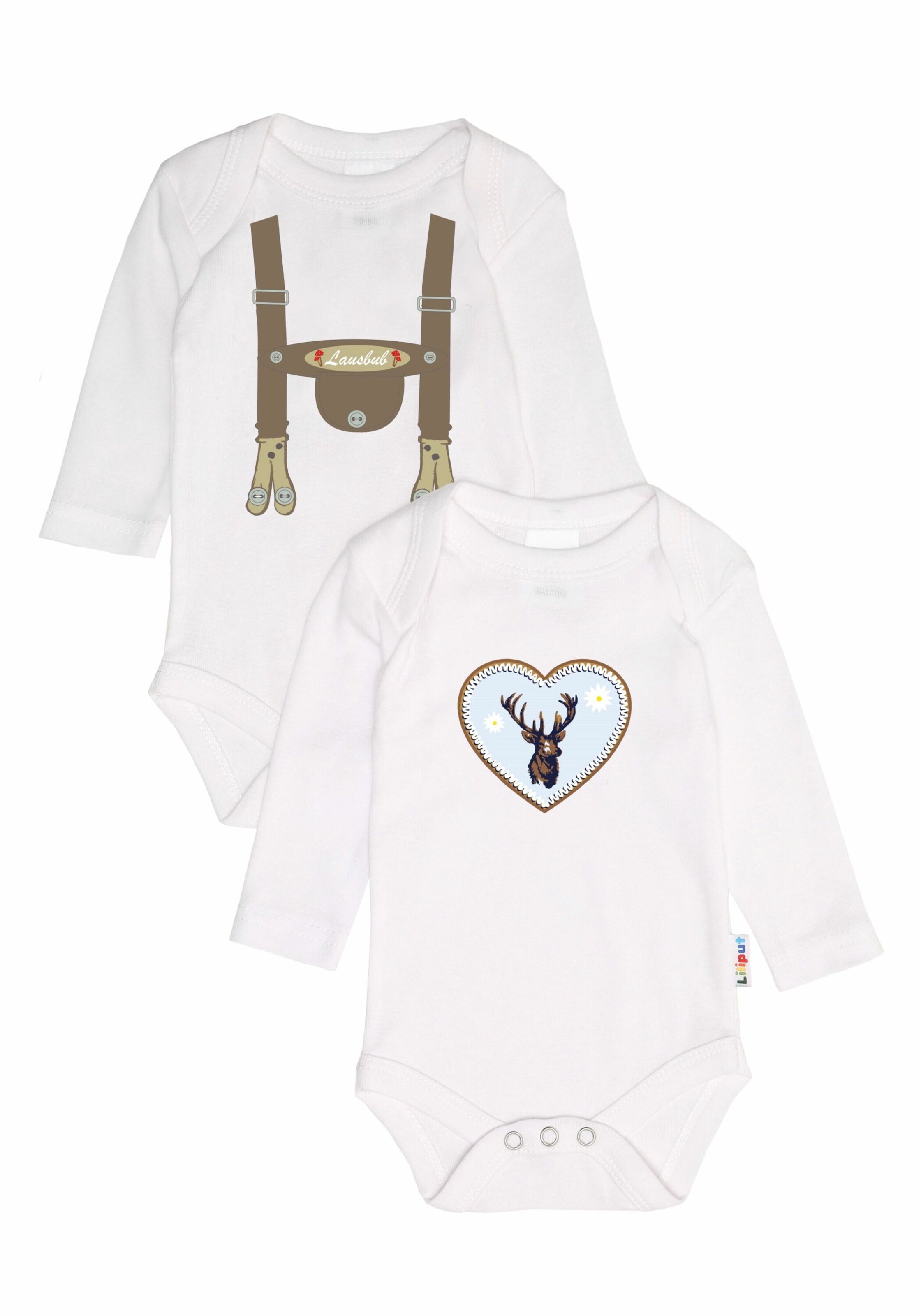 LILIPUT Romper/Bodysuit in White: front