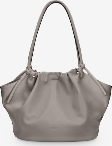 Picard Pouch ' Dumpling ' in Grey: front