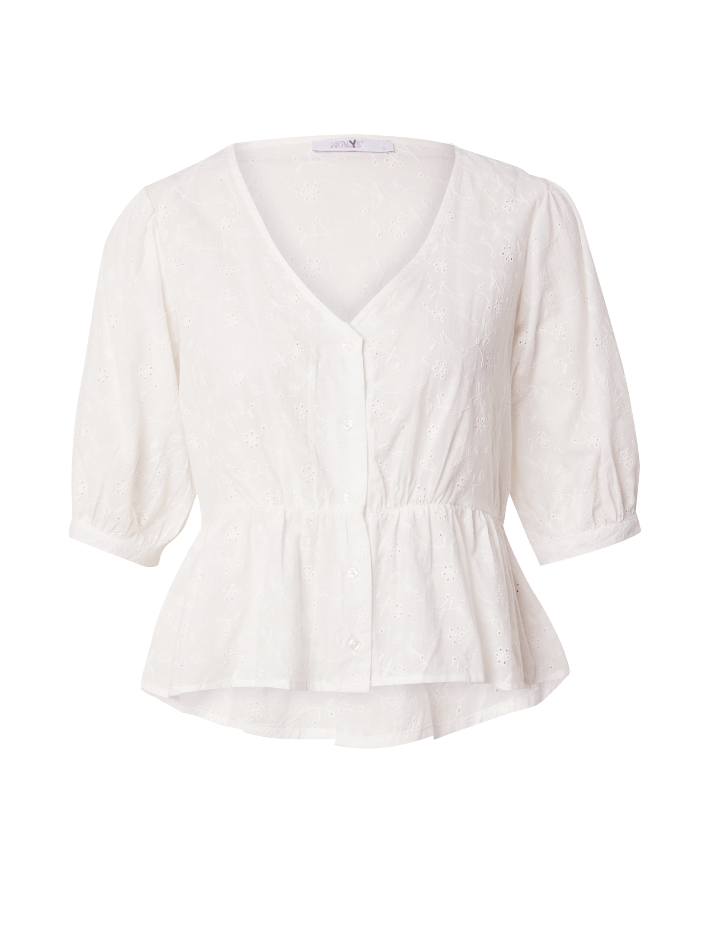Hailys - Blusa em branco: frente