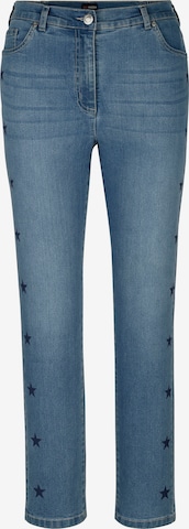 MIAMODA Slim fit Jeans in Blue: front