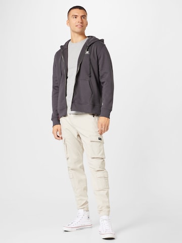 ALPHA INDUSTRIES Sweatjacke in Grau