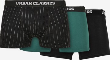 Urban Classics - Calzoncillo boxer en verde: frente