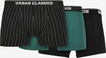 Urban Classics Boxerky – zelená: přední strana