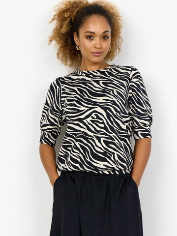 T-shirt 'FIONIA' Soyaconcept en noir : devant