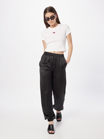 HUGO Tapered Trousers 'Hamaga' in Black