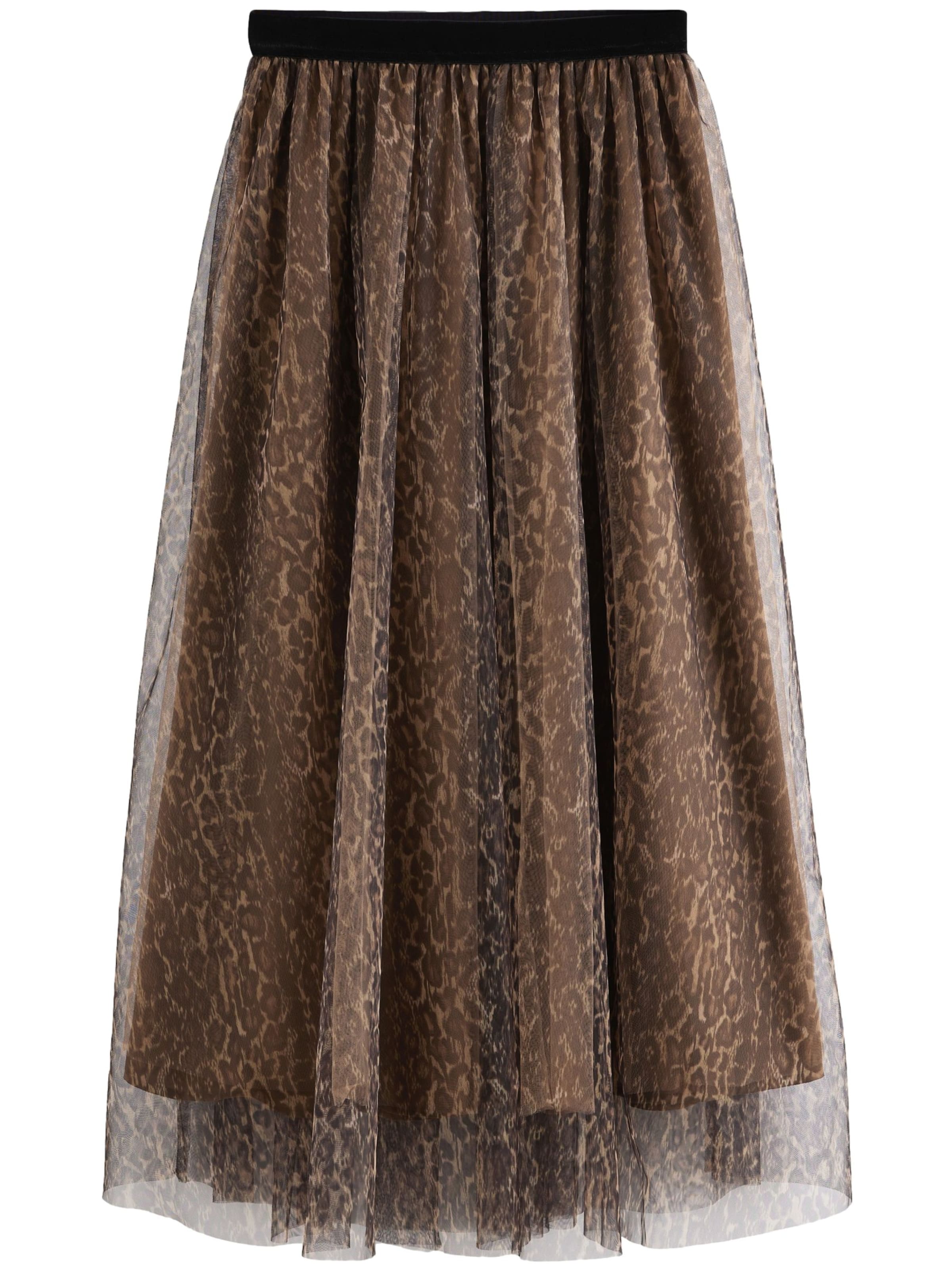Next Skirt in Brown: front