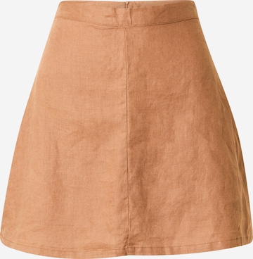 Cotton On Skirt in Brown: front