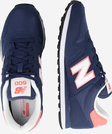 new balance حذاء رياضي بلا رقبة '500' بلون أزرق