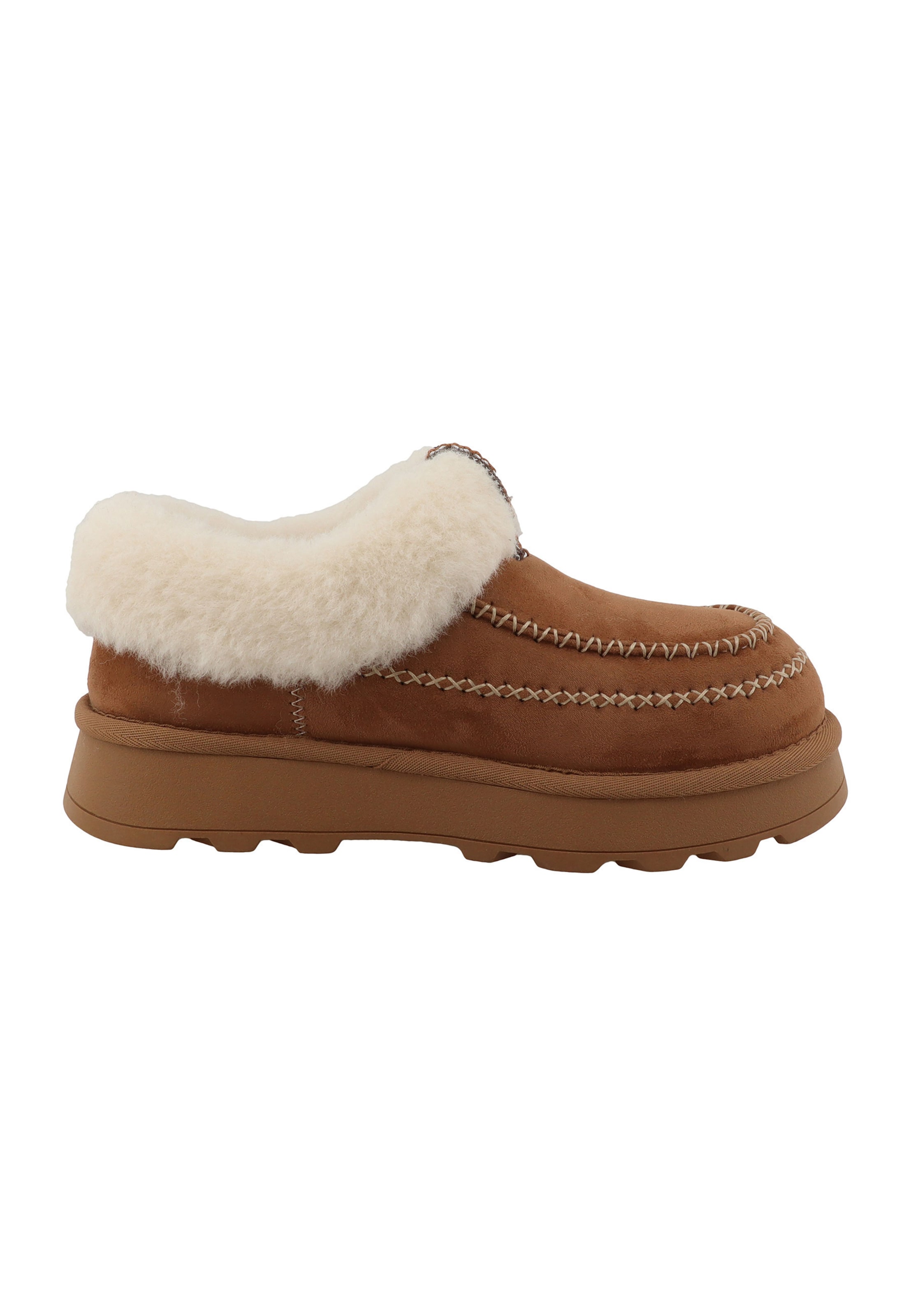 TOM TAILOR - Sapato Slip-on em castanho: frente