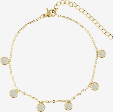 Akzent Fußschmuck 'Dar, langlebig' in Gold: Vorderseite