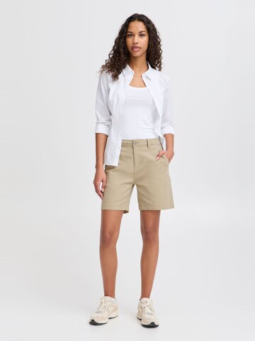 regular Pantaloni chino ' OXKVITA ' di Oxmo in beige