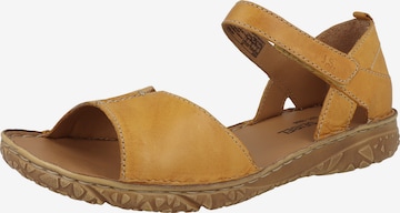 Sandales 'Ivy 05' JOSEF SEIBEL en jaune : devant