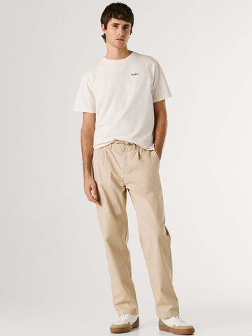 Pepe Jeans Loosefit Hose in Beige