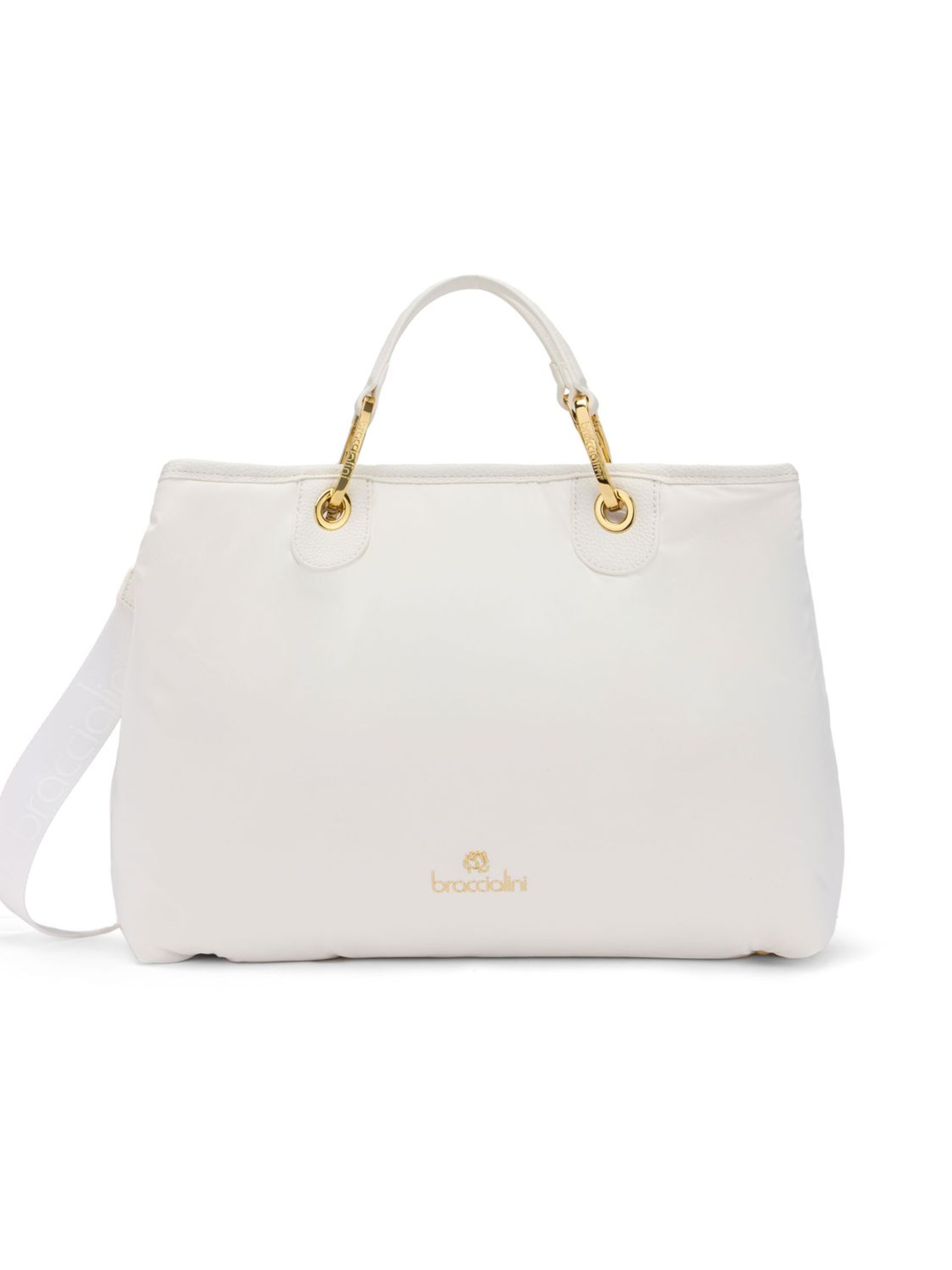 Braccialini Handbag 'Beth Puffy' in White