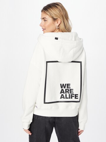 Alife and Kickin Sweatshirt 'JessyAK A' in White