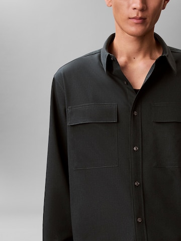 Calvin Klein Comfort fit Overhemd in Grijs